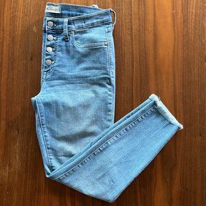 Madewell High Rise Skinny Crop Jean